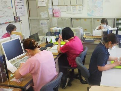 やすらぎ訪問看護ステーション業務風景